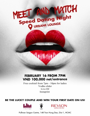 Meet & Match – Speed Dating night