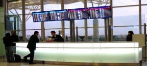 Help Desk Counter Inside Terminal