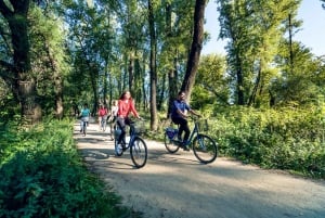Tour público guiado de 3 horas en bicicleta por Varsovia