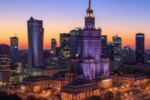 From Krakow: Warsaw Highlights Day Trip by Train