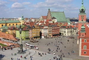 From Krakow: Warsaw Highlights Day Trip by Train