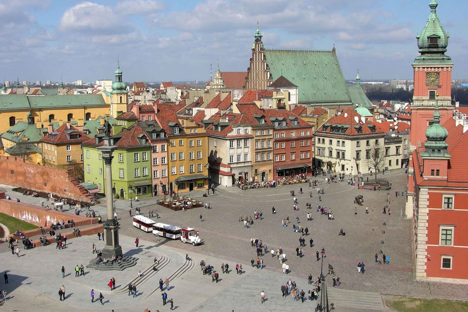 Van Krakau: Warschau Hoogtepunten Dagtrip door Van