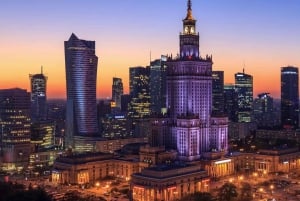 Van Krakau: Warschau Hoogtepunten Dagtrip door Van