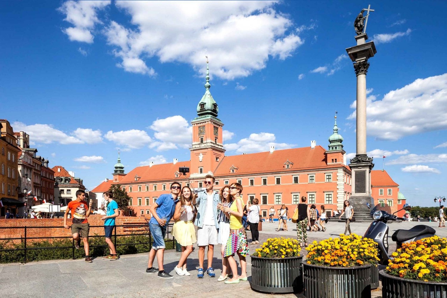 Vanuit Lodz: Warschau Stad Privé Dagtrip met gids