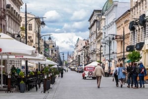 Da Varsavia: tour per piccoli gruppi a Lodz con pranzo