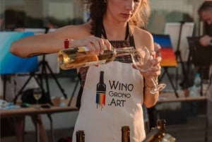 Halloween Painting Party with Wine in Warsaw!