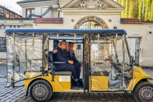 Krakow: Judiska kvarteret och ghettot Elektrisk golfbilstur