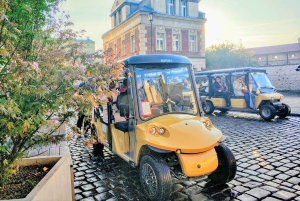 Krakow: Judiska kvarteret och ghettot Elektrisk golfbilstur
