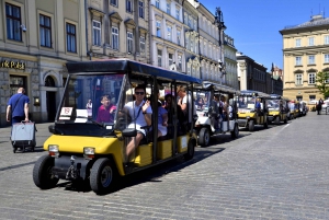 Cracovia: tour guidato privato della città in auto elettrica