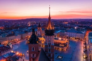 Cracovia: Visita guiada privada de la ciudad en coche eléctrico