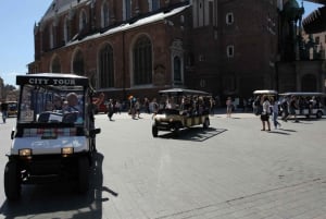 Cracovia: Visita guiada privada de la ciudad en coche eléctrico