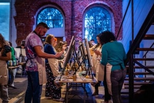 Neon Paint - Painting and Wine in the Dark in Warsaw