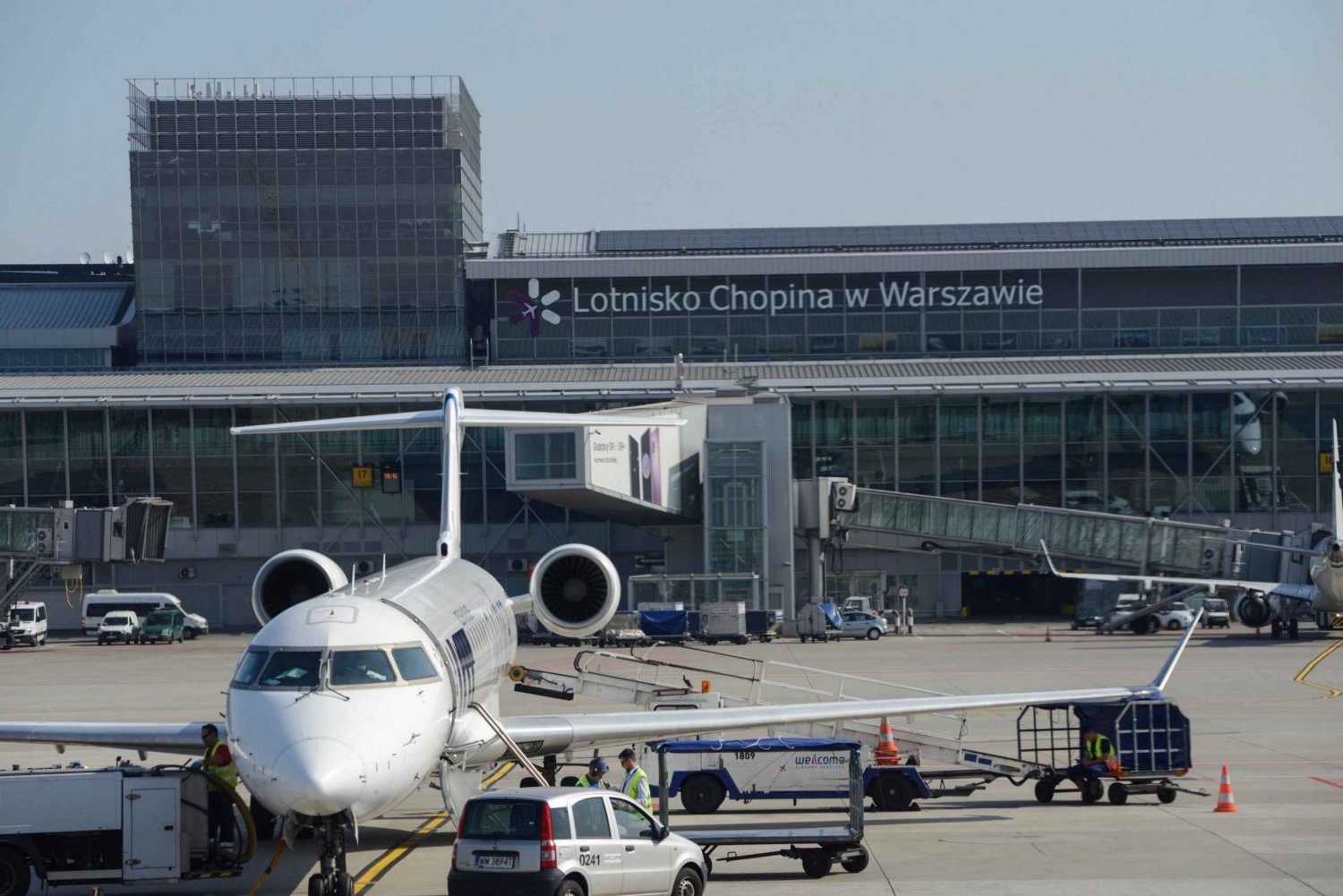 Prywatny transfer! Lotnisko Chopina w Warszawie - centrum Krakowa
