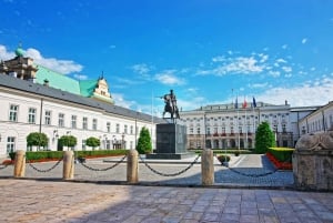 Varsóvia: Excursão panorâmica de ônibus de 3 horas com serviço de busca