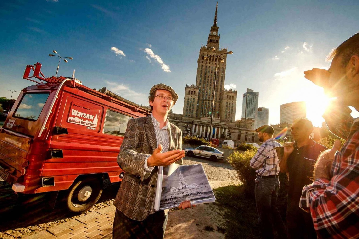 Warsaw: Behind the Scenes City Tour by Retro Minibus
