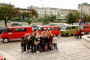 Warsaw: Behind the Scenes City Tour by Retro Minibus