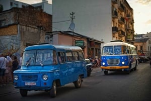 Warsaw: 'Cheers on Wheels' Vodka Tasting Tour by Retro Bus
