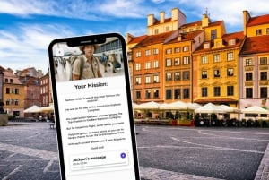 Warszawa: City Exploration Game and Tour på din telefon