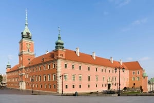 Varsova: Kaupungin kohokohtien kierros hotellien noudon ja palautuksen kanssa