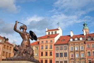 Warszawa: City Highlights Tour med hotellhenting/levering
