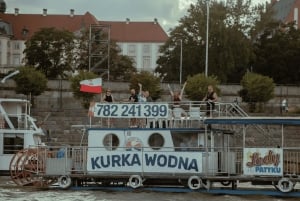Warszawa: Tag en tur på Wislafloden om bord på Kurka Wodna-skibet