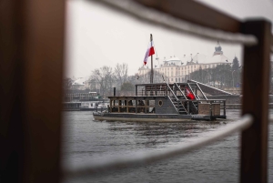 Warszawa: kveldsbåt med drikke og lydguide
