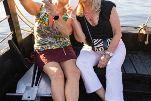 Warszawa: kveldsbåt med drikke og lydguide