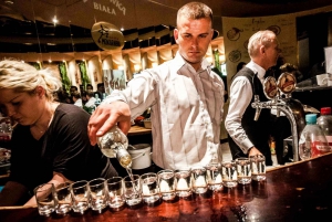 Warsaw: Evening History and Pubs Tour by Retro Minibus
