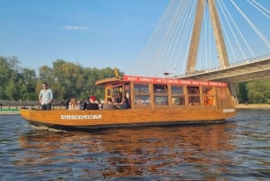 Varsovie : Croisière sur la Vistule en soirée avec boisson de bienvenue