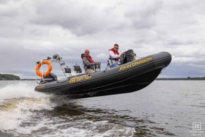 Warsaw: Exciting 90 min Speedboat Tour on the Wild River