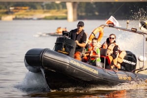 Warsaw: Exciting 90 min Speedboat Tour on the Wild River