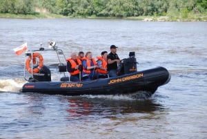 Warsaw: Exciting 90 min Speedboat Tour on the Wild River