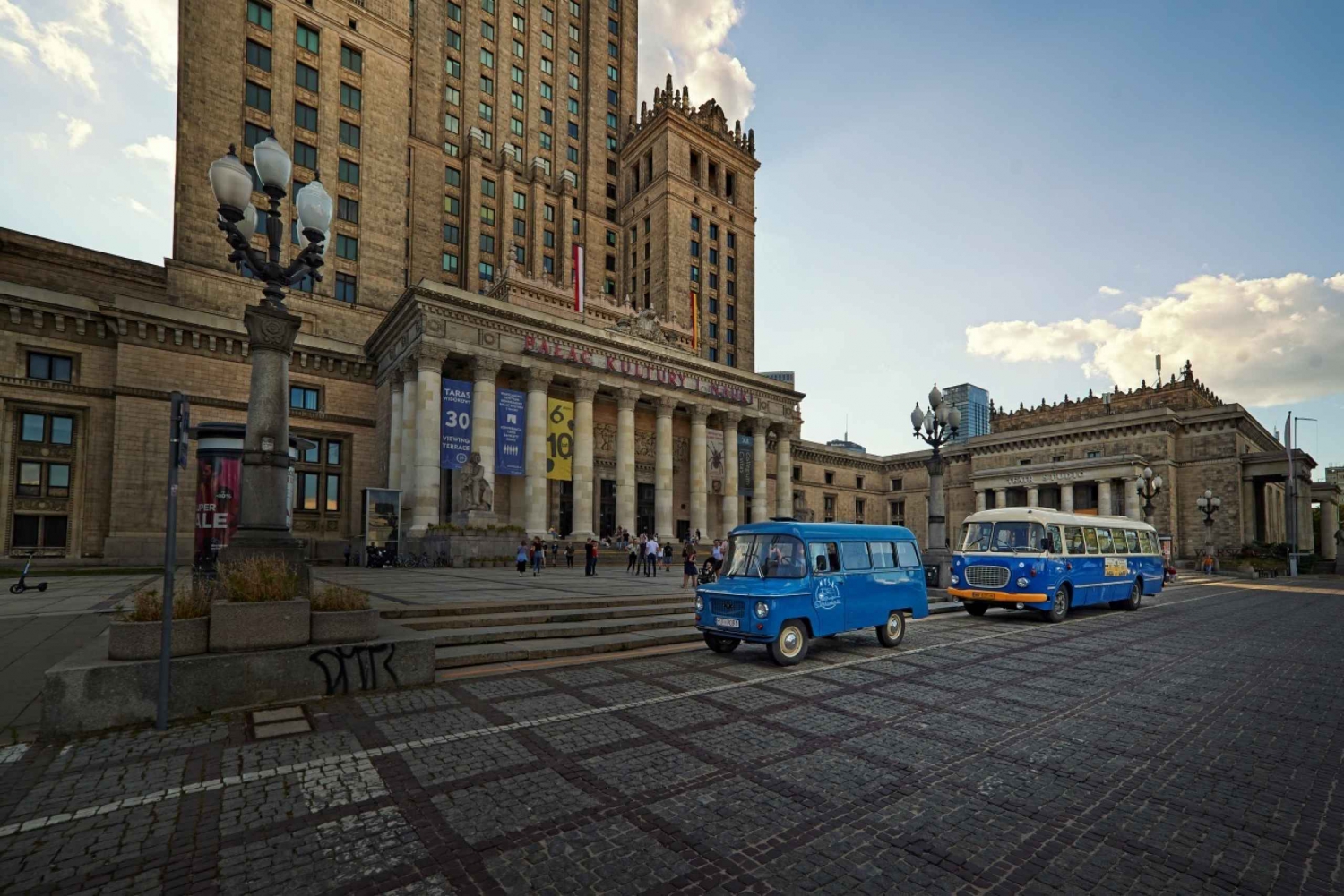 Warsaw: Guided City Tour in a Retro Bus or Minibus