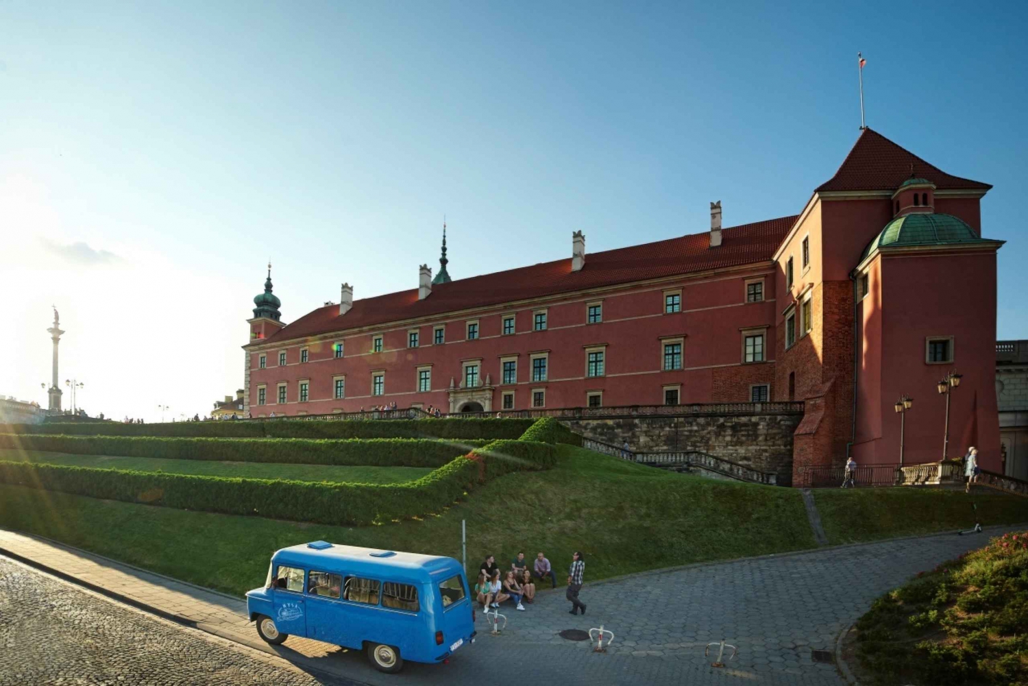 Warsaw: Guided City Tour in a Retro Bus or Minibus