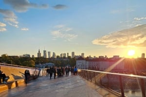 Varsóvia: visita guiada com fotografia de drone