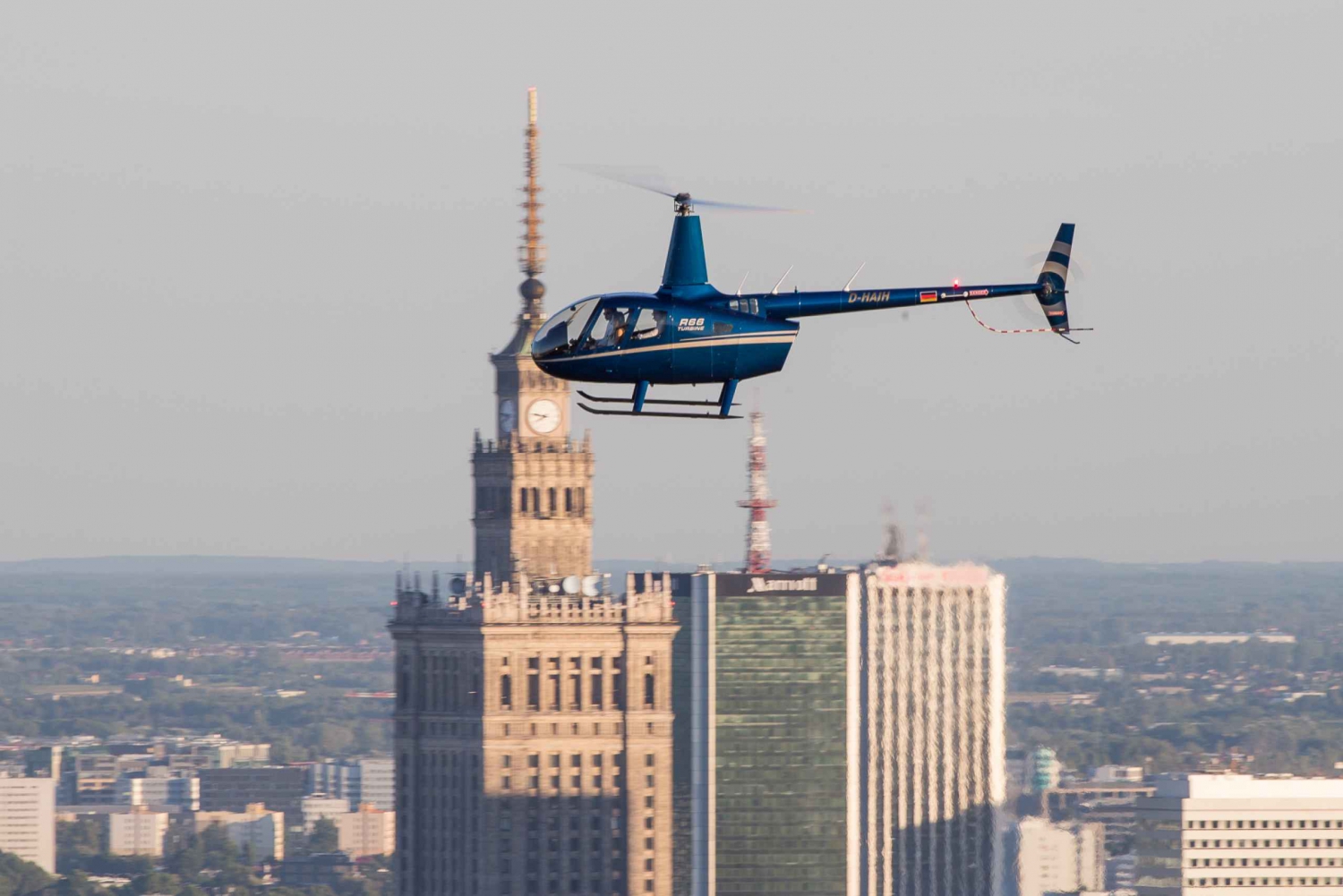 Warsaw: Helicopter Private Tour