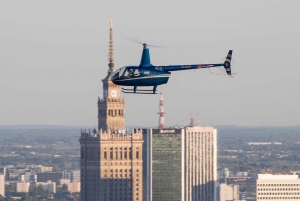 Varsóvia: tour privado de helicóptero