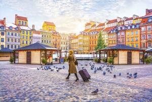 Warsaw: Layover City Tour by Car with Airport Pickup