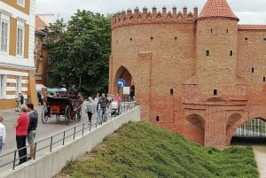 Warszawa: Layover City Tour med afhentning og aflevering i lufthavnen