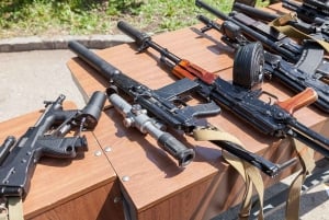 Warszawa: Oplevelse med maskingeværskydning