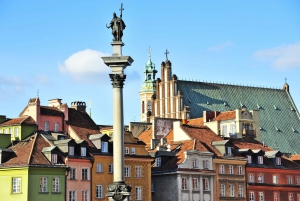 Visite à pied privée de la vieille ville et de la nouvelle ville de Varsovie