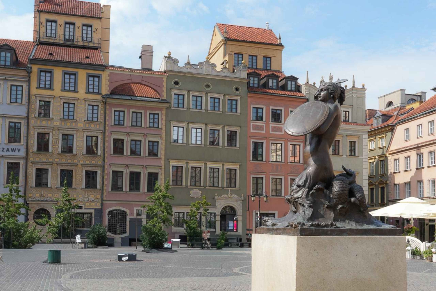 Warszawa: omvisning til fots i gamlebyen og elvecruise på Vistula