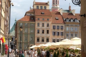 Warszawa: omvisning til fots i gamlebyen og elvecruise på Vistula