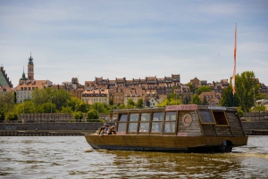 Warszawa: omvisning til fots i gamlebyen og elvecruise på Vistula