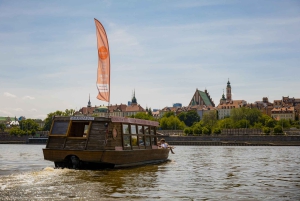 Warszawa: omvisning til fots i gamlebyen og elvecruise på Vistula