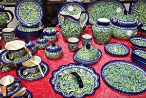 Warschau: Keramiekatelier voor het versieren van aardewerk