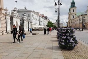 ワルシャワ：車での送迎付き3時間プライベート観光ツアー