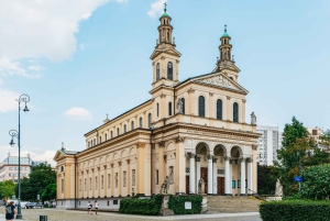 ワルシャワ：車での送迎付き3時間プライベート観光ツアー