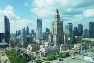 ワルシャワ：車での送迎付き3時間プライベート観光ツアー