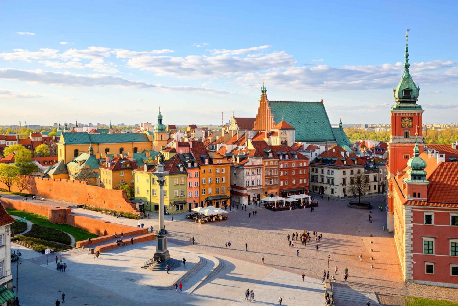 Warsaw: Private 3-Hour Sightseeing Tour by Car with Pickup